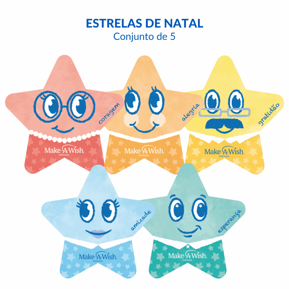 Estrelas de Natal | Pack de 5