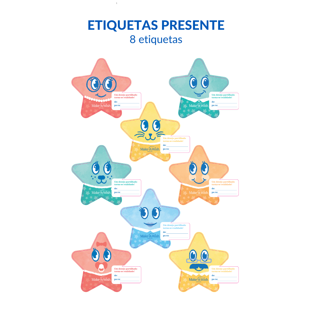 Etiquetas de Presente 2025 | Pack de 8