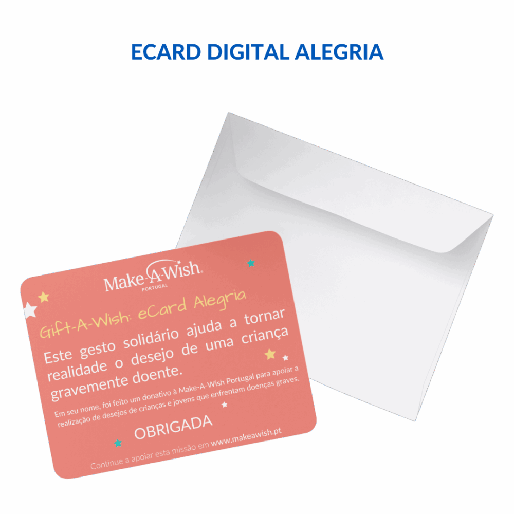 e-card Alegria - montra - natal 2025