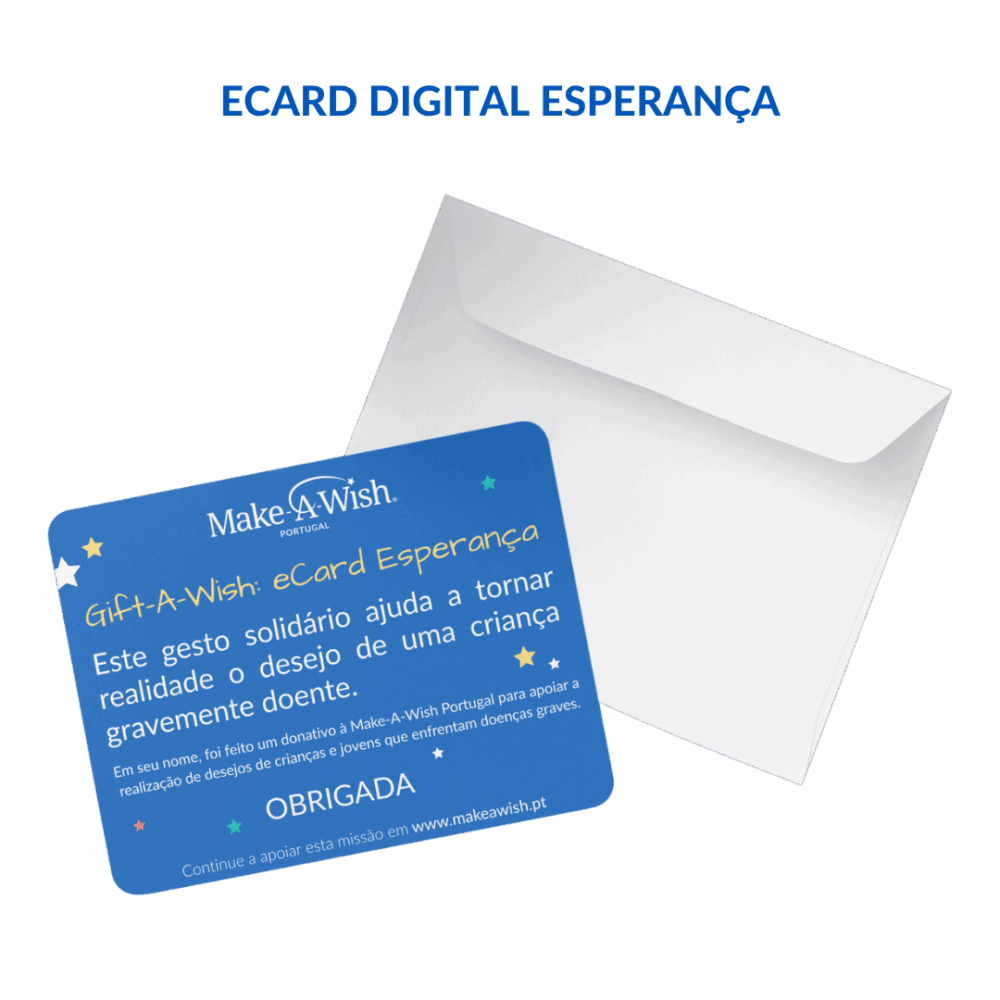 e-card Esperança - montra - natal 2025