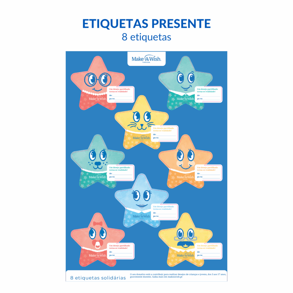 Etiquetas de Presente 2025 | Pack de 8