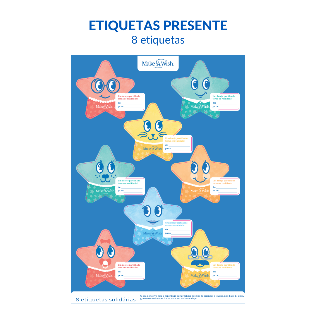 Etiquetas de Presente 2025 | Pack de 8