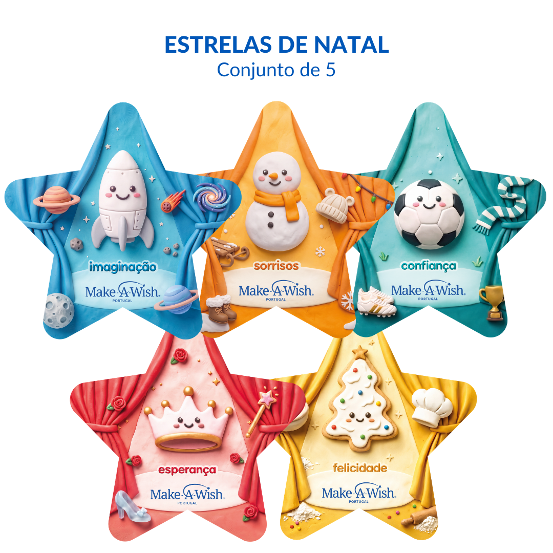 Estrelas de Natal | Pack de 5